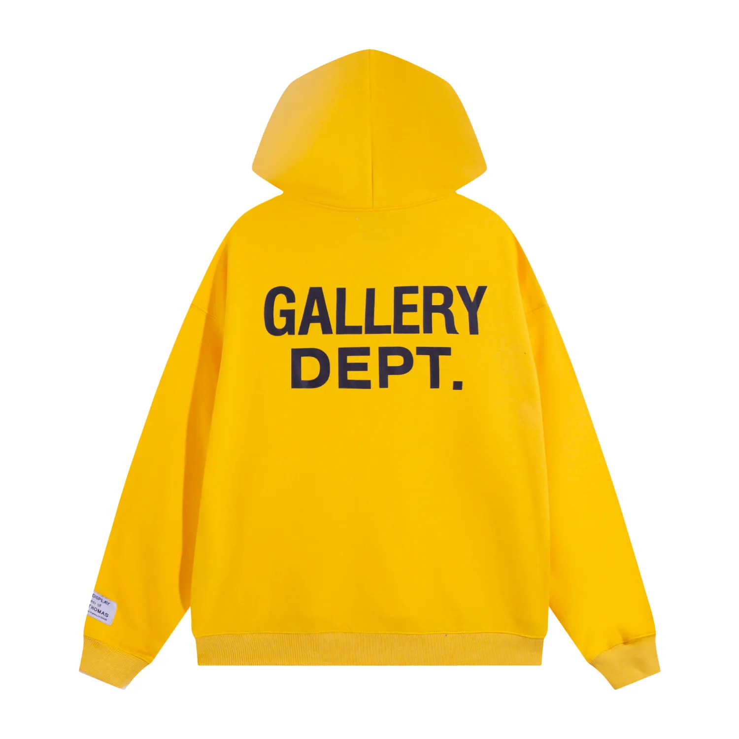 801#Gallery Dept new color matching classic letter slogan logo printed casual all-match hoodie hooded sweatshirt black printed khaki orange royal blue light blue yellow black printed black S~XL p180